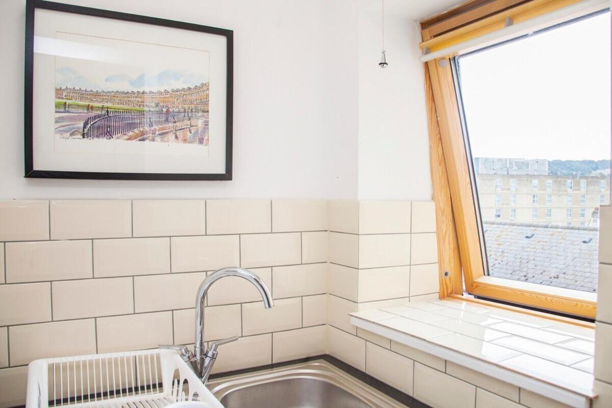 The Roof Terrace Maisonette - City Centre Bath Exterior foto