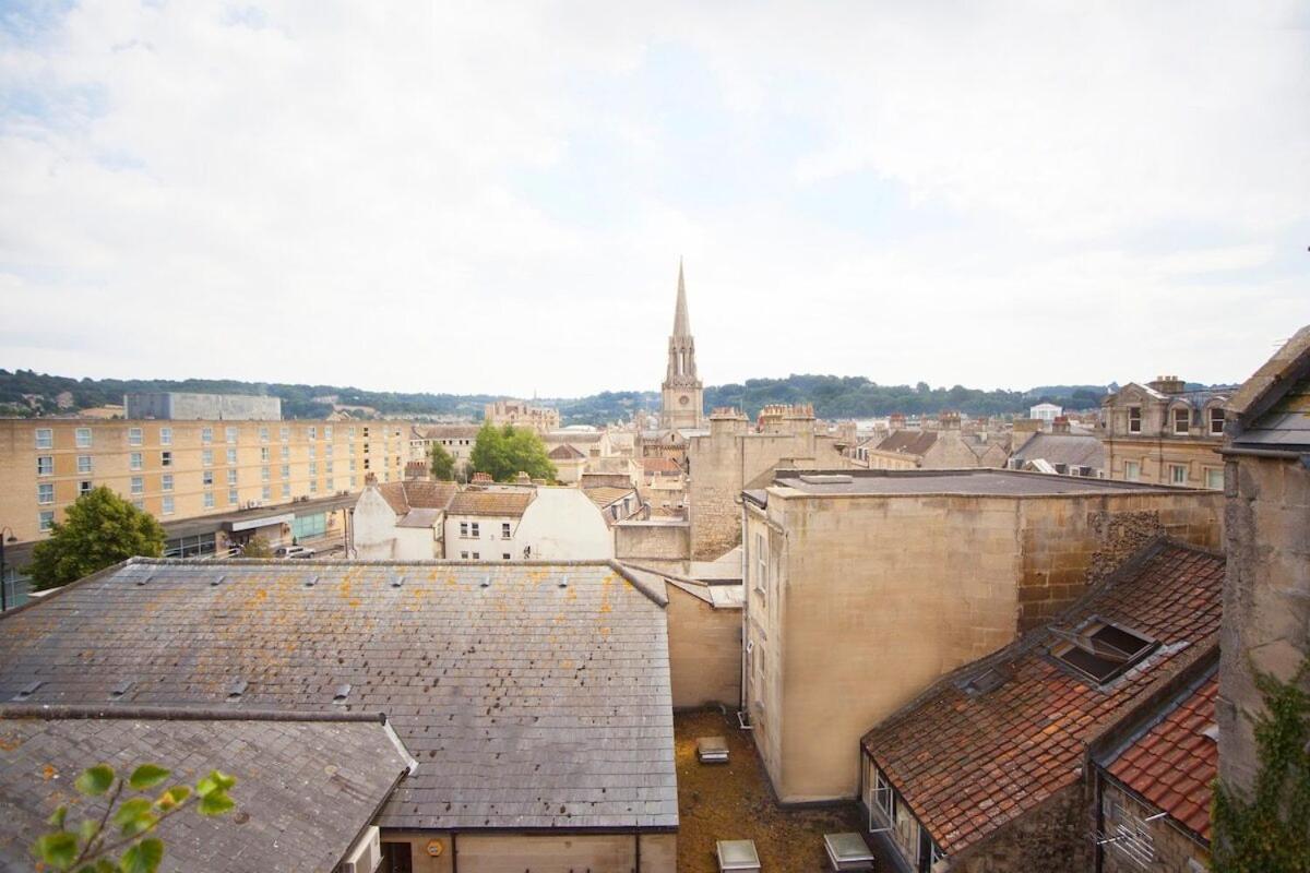 The Roof Terrace Maisonette - City Centre Bath Exterior foto