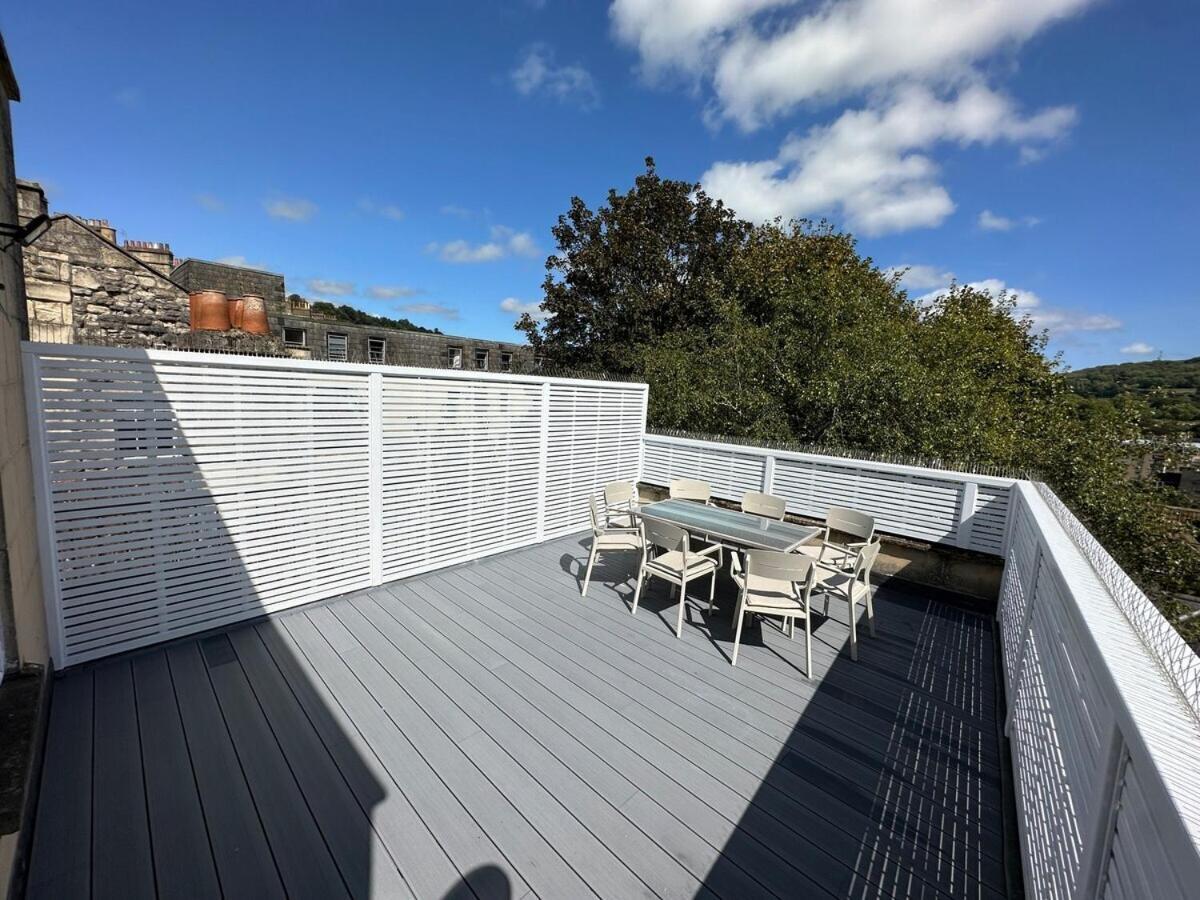 The Roof Terrace Maisonette - City Centre Bath Exterior foto